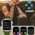 2026 New Rugged Military GPS Smart Watch Men Bluetooth Call Health Monitoring Sports 5ATM Waterproof Smartwatches Man Pk HW12