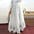 ZANZEA Woman Fashion Abaya Kaftan Muslim Dress Casual | SAMAG