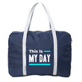 Boston Bag Travel Bag Unisex Foldable Bag Organizers Large Capacity  Portable Phrase Printed Luggage Bags Travel Accessories