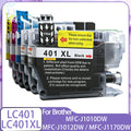LC401 LC401XL Ink Cartridge For Brother LC 401 LC 401XL 401 Compatible For Brother MFC-J1010DW MFC-J1012DW MFC-J1170DW Printer