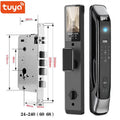 Biometric Infrared 3C Face Real-time intercom Palmar vein Smart Door Lock Fingerprint Password Electronic Key Card APP Unlock