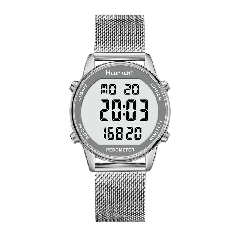 Hearkent Pedometer Watches Sport Step Counter Women's Digital Calories Mile Tracker Waterproof 30M for - Visuel 8 | SAMAG