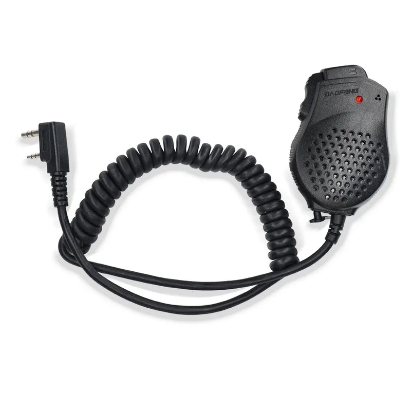 New Dual PTT Baofeng UV-82 Speaker Mic Original Microphone For BF UV-82 UV-82Plus GT-5TP Walkie Talkie BF-UV82 Two Way Radio