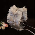 2024 Japanese Lace Bow Ribbon Lolita Headdress Ears on The Head Headband Lolita Maid Anime Cosplay Hair Accessories