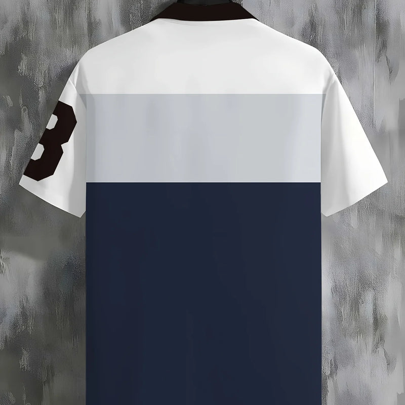 Summer Men's Shirt - 3D Printed Design Breathable | SAMAG