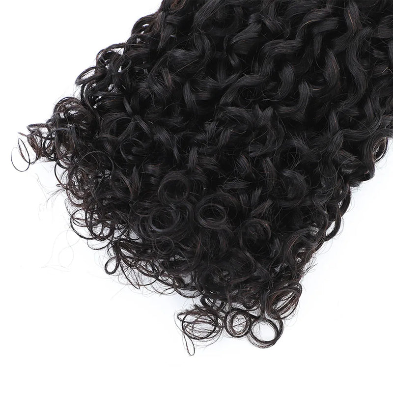Pixie Curly Human Hair Bundles Brazilian Raw Hair Weaving Deep Curly Hair Bundles 8-40 Inch Human Hair Loose Deep Wave Bundles