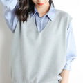 Sweater Vest Spring Autumn Warm Fashin Korean Soft Loose - View 10 | SAMAG