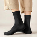 5 Pairs of 100% Cotton Socks, Men's Four Season Striped | SAMAG