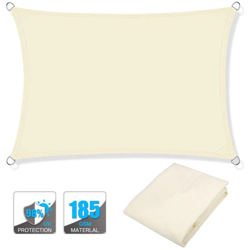 Waterproof Sun Shade Sail Canopy Rectangle UV Block | SAMAG
