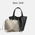 MENDY Women Bags Handbags Bucket Bag 18/22 Big Small Fashion Tote Bag Genuine Leather Luxury Quality Designers Lady Hand Bags