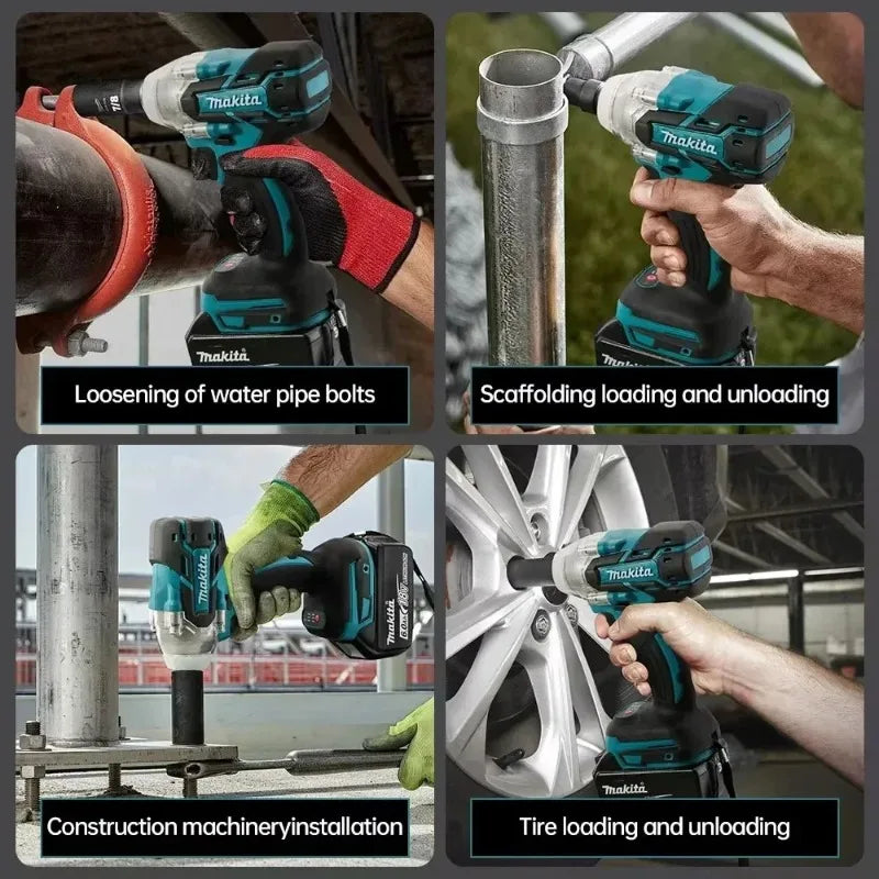 Makita DTW285 Tools Impact Wrench Machine Brushless Cordless Electric High Torque Rechargable For 18V - View 3 | SAMAG