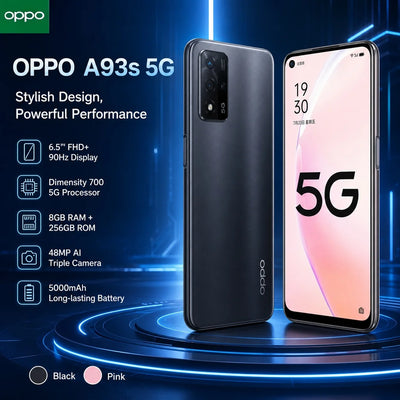 OPPO A93s 5G Smartphone Dimensity 700, 6.5" FHD+ 90Hz | SAMAG
