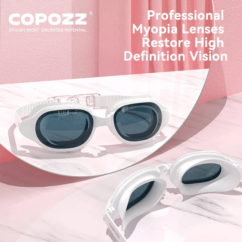 COPOZZ Professional Swimming Goggles Men Women Anti Fog | SAMAG