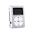 MP3 Player Portable Mini Music Stereo Speaker Clip LCD Display Support TF Card Noise Cancelling Lossless Sports Student Walkman
