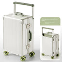 20"24 Inch Wide Handle Travel Suitcase Aluminum frame Carry-on Luggage Trolley Case with Wheels Boarding Box Rolling Luggage Bag