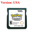 USA Pokemon NDS Game Card 3DS 2DS DS Card SoulSilver HeartGold Platinum Game Card Game Card BLACK Collecting Hobbies Gifts