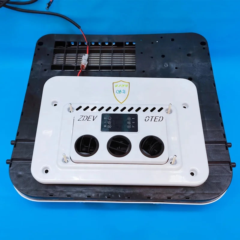 Refrigerant Included, Sea Freight Only, Rooftop Vehicle Battery Electric Automatic 12v Dc Air Conditioner For Car RV Truck