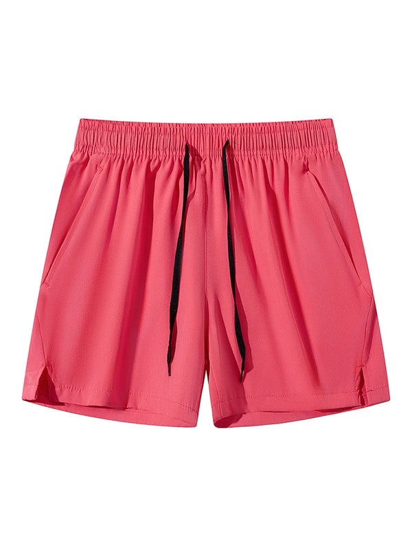 2025 New Solid Football Training Shorts Mens Summer Bottoms Running Basketball Soccer Shorts Boys Tennis Badminton Sports Short