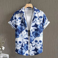 Summer Men's Social Casual Hawaiian Floral Short Sleeve | SAMAG