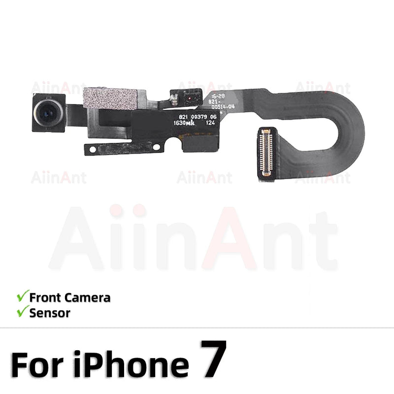 AiinAnt Top Proximity Light Sensor Front Camera Flex Cable For iPhone 11 Pro X Xr Xs Max 6 6s 7 8 Plus SE 2 3 Phone Spare Parts