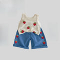 MILANCEl Summer Kids Clothing Set Strawberry Vest - View 9 | SAMAG