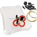 U4LF Wire Beading Jig Wire Shaping Jig Set Jewelry Making Tool for Beginner Women men