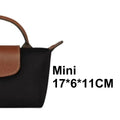 Mini Nylon Dumpling Bag Retro Contrast Color Crossbody Bag Women Luxury Designer Waterproof Handbag for Women Multi-functional