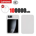 Lenovo 500000mAh CCC Wireless Power Bank Portable Magnetic Fast Charger For Magsafe Auxiliary Battery For Xiaomi iphone