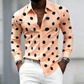 Men's shirt with polka dot print, trendy and personalized | SAMAG