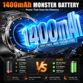 New 1400mAh Big Battery Smart Watch Men Outdoor GPS Flashlight IP68 Waterproof Bluetooth Call AMOLED Military Sports Smartwatch