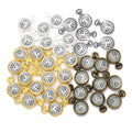 10 pcs Enamel charms antique bronze metal watch pendants fit diy necklace bracelet charms for Jewelry making W80