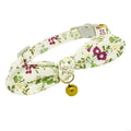 F19B Dog Cats Collar Comfortable Flower Charm Design Adjustable for Puppies Kittens Adults