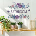 Waterproof Bathroom Wall Sticker PVC Home Art Room Decor Wall Door Stickers Bathroom Decoration Decal Home Supplies