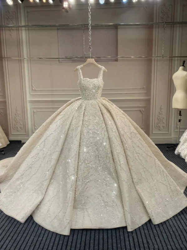 Customized New Large Skirt Elegant Princess Dress Wedding - View 2 | SAMAG