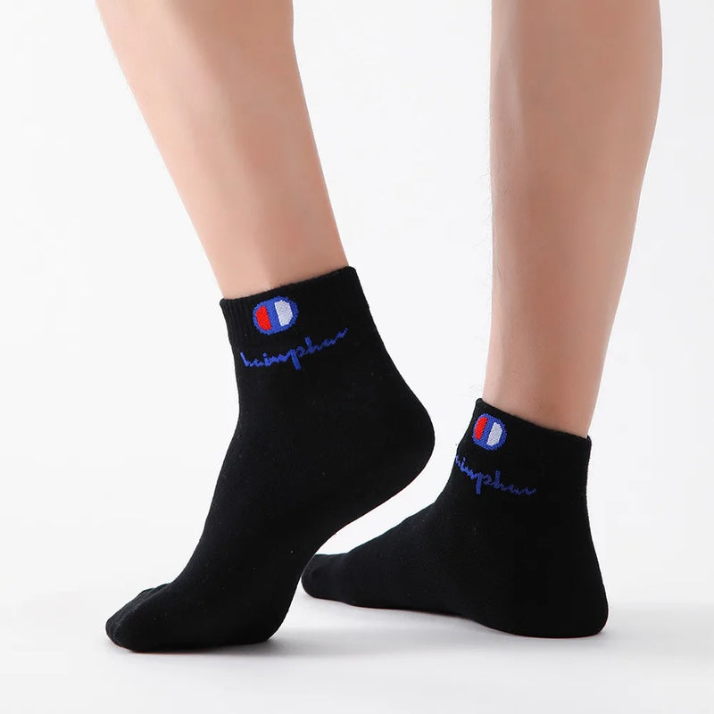 5 Pairs Socks Men Summer Ankle Running Cotton Breathable | SAMAG