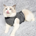 Adjustable Cat Calming Vest Soft Elastic Anti Anxiety Pet Coat Cat Recovery Clothes Breathable Cat Anxiety Jacket Rainy Day