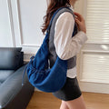 Korean Hobo Bags Women Comfortable and Versatile Texture Crossbody bags Denim Storage Bag Casual Trendy Simple Shoulder bag sacs