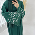 Turkey Emboridery Abaya for Women Dress Morocco Dubai Islam Vestidos Eid Muslim Arab Long Robe Ramadan Kaftan Abayas Jalabiya
