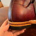C61 Top Quality Handmade Italian Cowhide Genuine Cow Leather Stylish Durable Boots