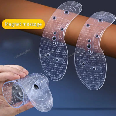 Acupressure on Foot Insoles Magnet Massage Silicone | SAMAG