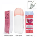 2026 Depilatory Wax Cream Hair Removal Roller Wax Heater Waxing Hot Cartridge Warmer Equipment Tool Waxing Kit Unisex Roll on
