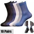 10pairs New Fashion Breathable Men Ice Silk Socks Soft | SAMAG