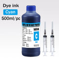 Dye ink Refill kit 500ML For Epson HP 301 302 304 305Xl Canon 40 41 445 446 Brother Lexmark Samsung Dell Inkjet Printer