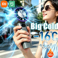 MIJIA Portable Fan Handheld 120 Speed Mini Bladeless Desktop Fan Rechargeable Instant Cooling With Ice Mode For Men Women NEW