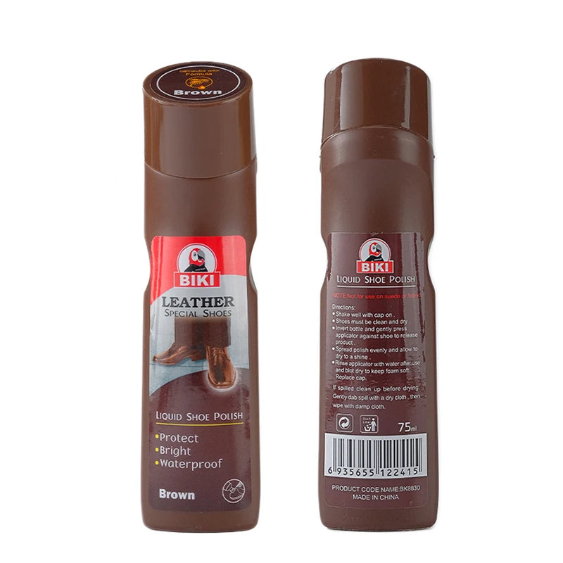 Neutral Black Genuine Leather Shoe Polish Premium Liquid Shoe Polish Leather Shoe Care Shoe Polish Cleaning Liquid Shoe Polish