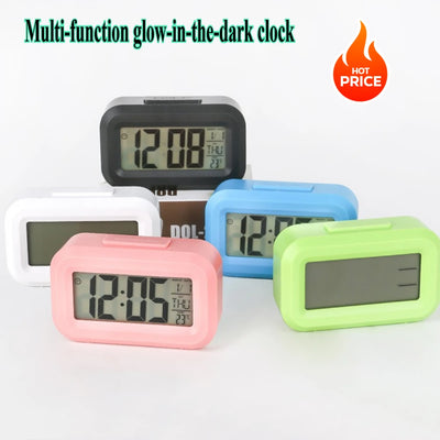 Alarm Clock Digital LED Electronic With Backlight Snooze | SAMAG