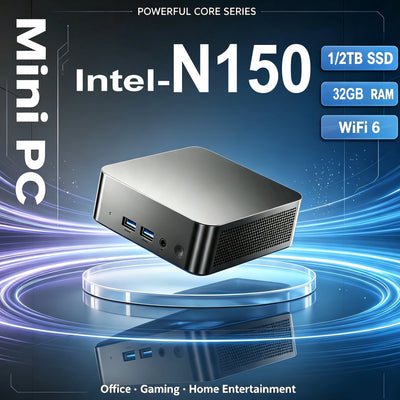 Intel Mini PC Windows 11 N150 Pc Computer 32GB RAM 1/2TB | SAMAG