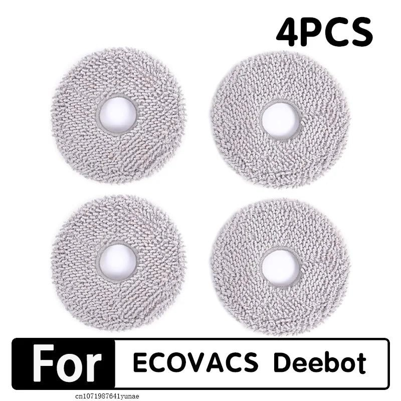 Mopping Pad For ECOVACS Deebot T20 T10 X1 Omni T30 Pro Omni X2 Omni X1 T10 Turbo Mop Cloth Robot Vacuum Cleaner Accessories