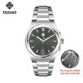 IX&DAO 2026 New 37mm Warrior Men's Automatic Mechanical Watch PT5000 Movement Sapphire Stainless Steel Waterproof 10Bar BGW9
