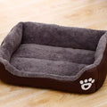 Large Pet House Dog Bed Cat Mat Long Plush Deep Sleeping Warm Soft Small Dog Cushion Calm Beds for Puppy Chihuahua